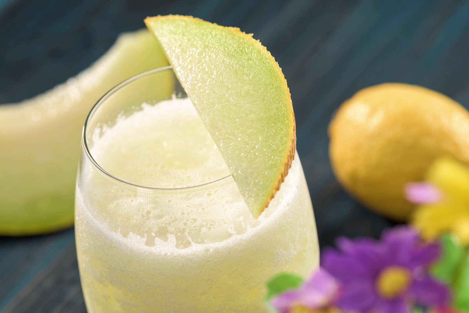 Cocktail cu Pepene galben si rom “Melon Fix”