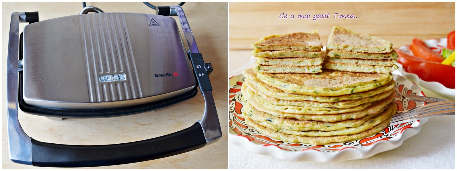 Pancakes cu dovlecel