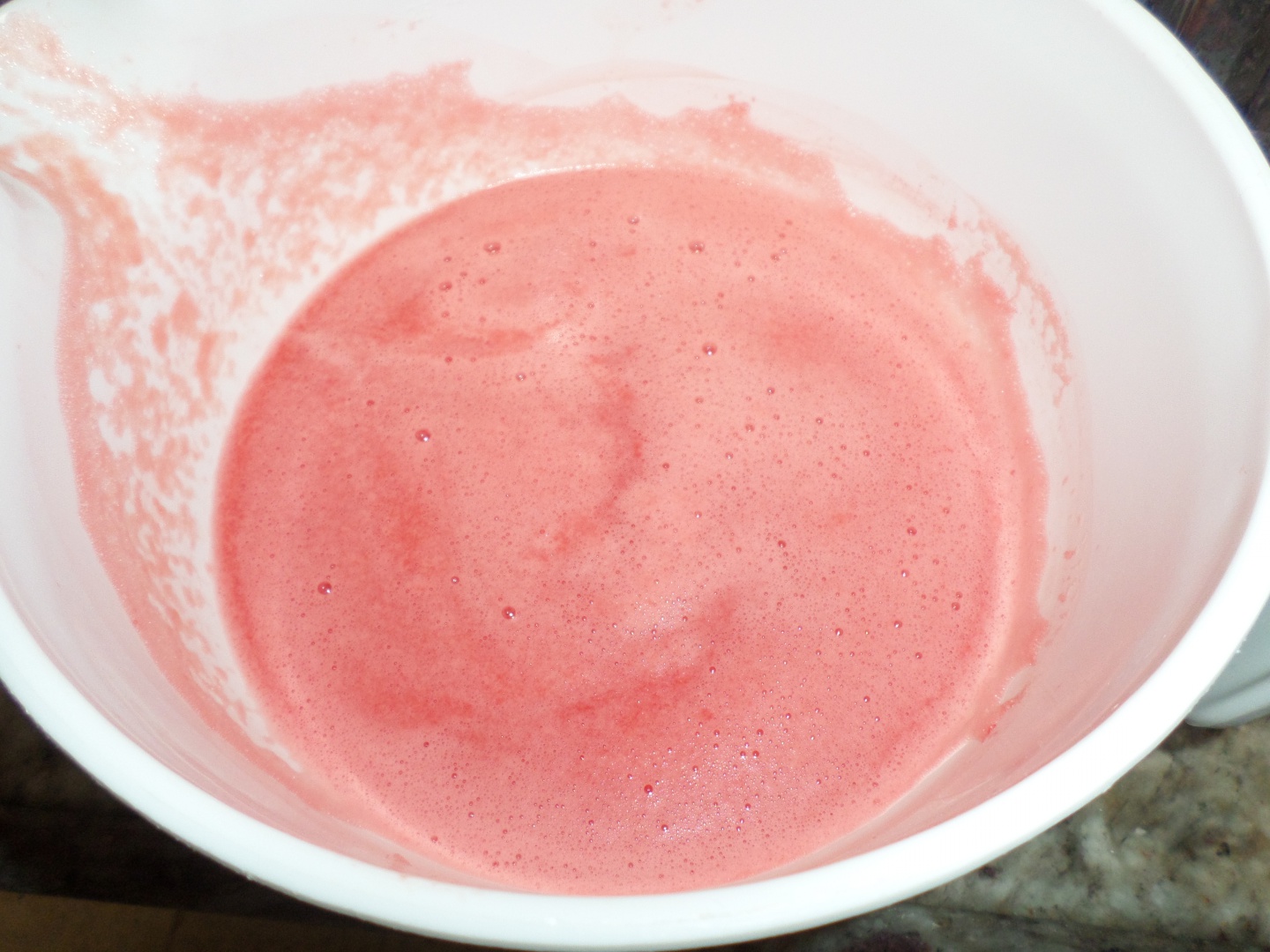 Sorbet de pepene rosu