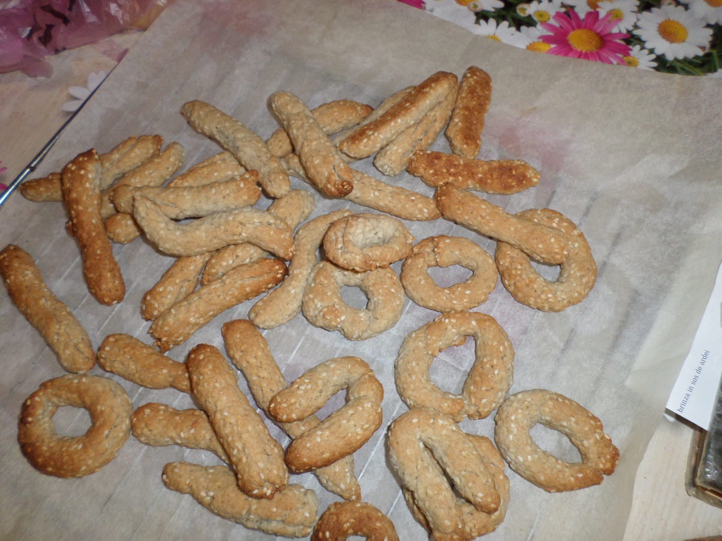 Fursecuri cu cocos si susan