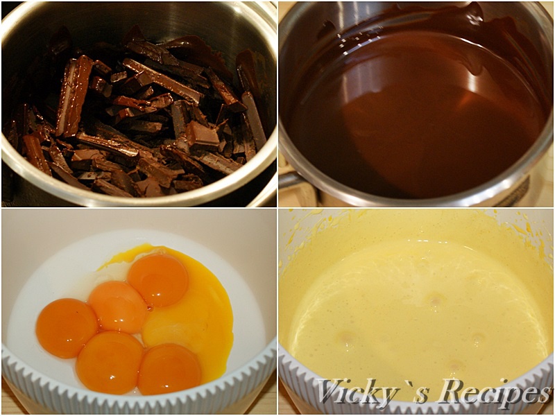 Marquise de ciocolată cu mentă