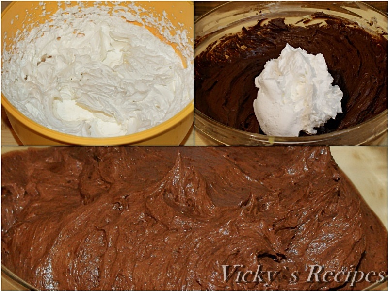 Marquise de ciocolată cu mentă