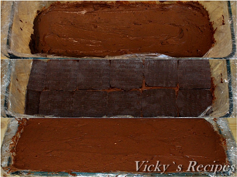 Marquise de ciocolată cu mentă