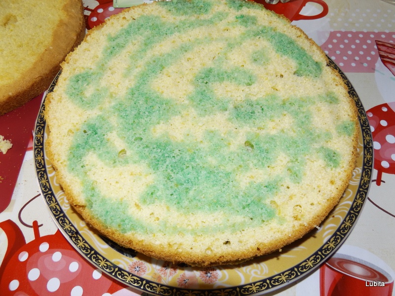 Tort cu cirese branza si menta