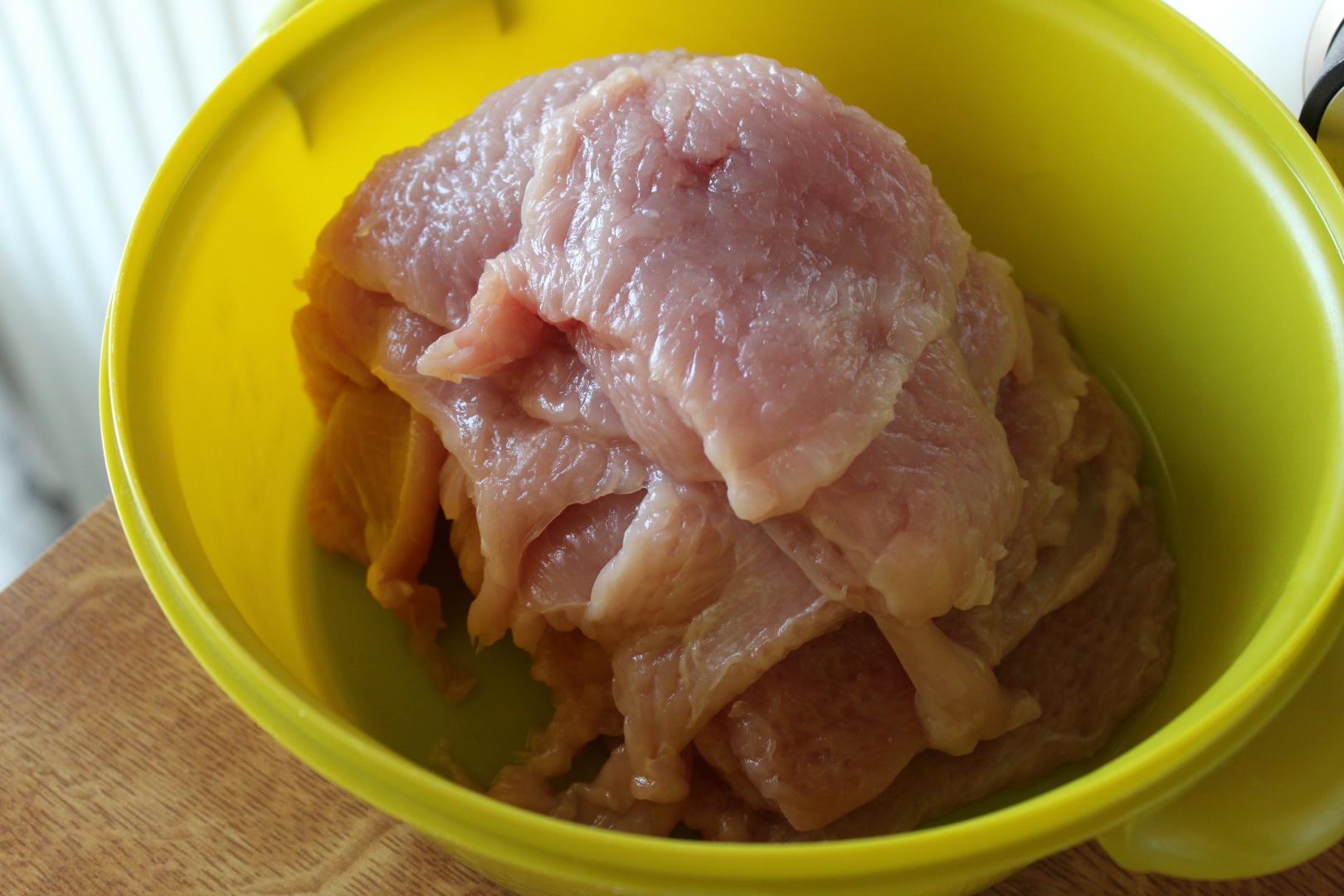 Snitele din piept de curcan