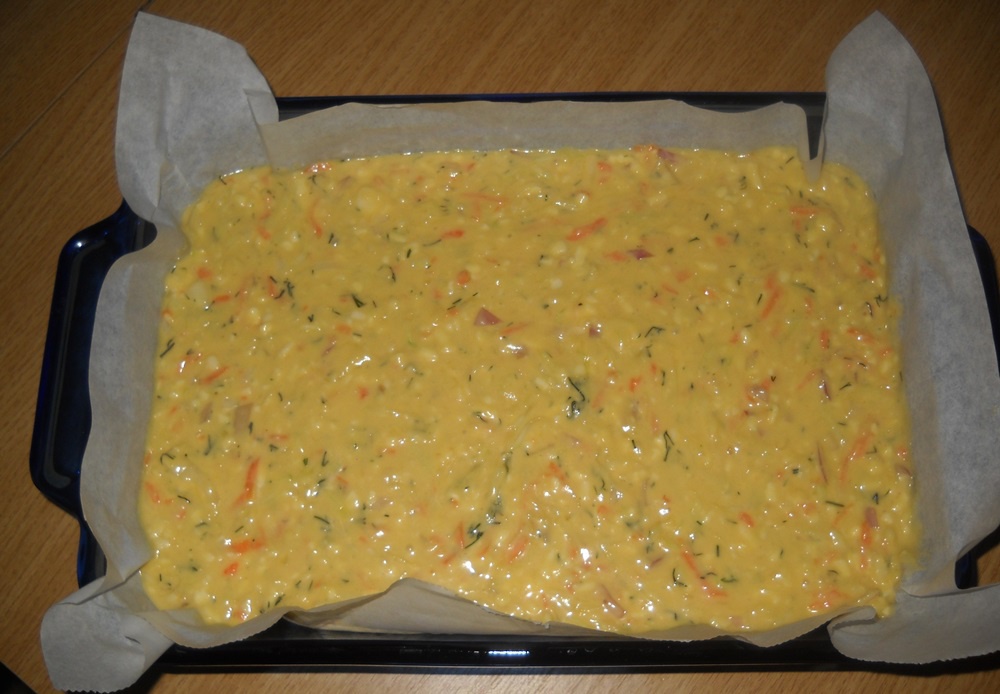 Budinca de dovlecei si telemea. Reteta usor de preparat, economica si foarte gustoasa