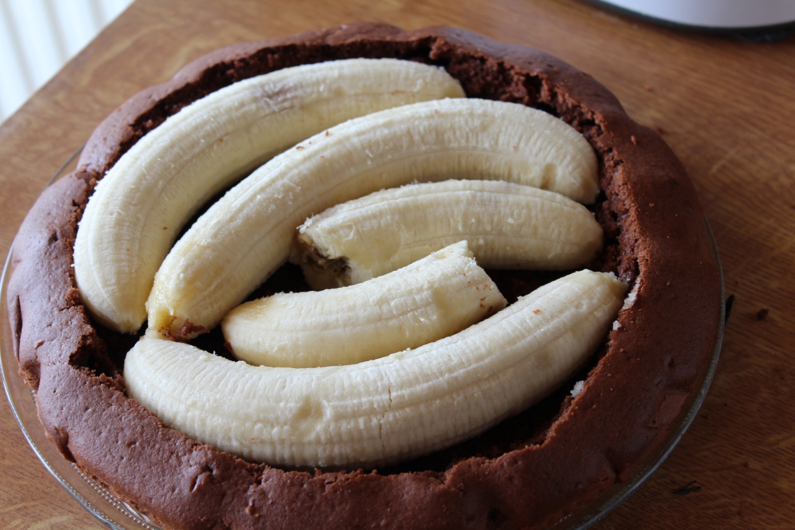 Prajitura Musuroi cu banane