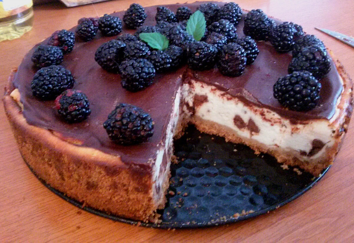 Cheesecake cu ciocolata