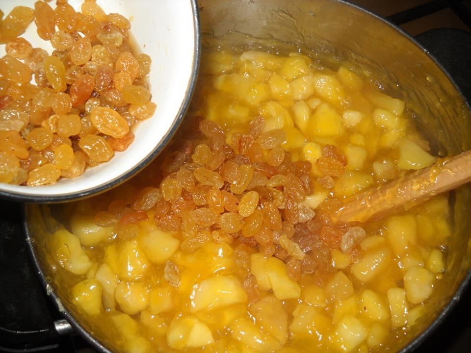 Prajitura cu mere,biscuiti si budinca (fara coacere)