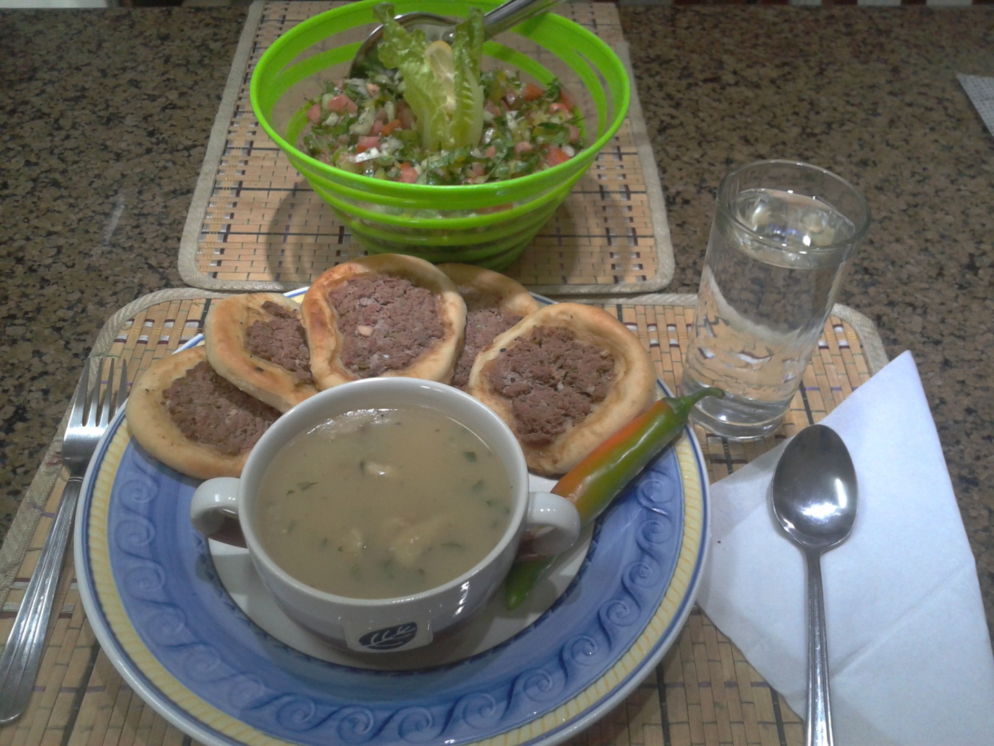 SFIHA CU CARNE TOCATA-arabic pizza