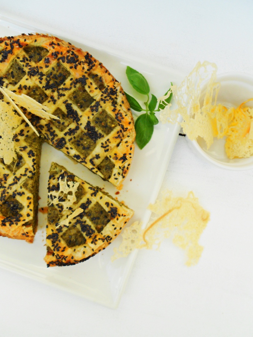 Tartă cu spanac și brânzeturi la Crock Pot