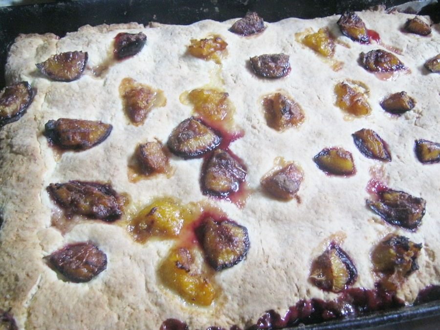 Prajitura sfaramicioasa cu prune