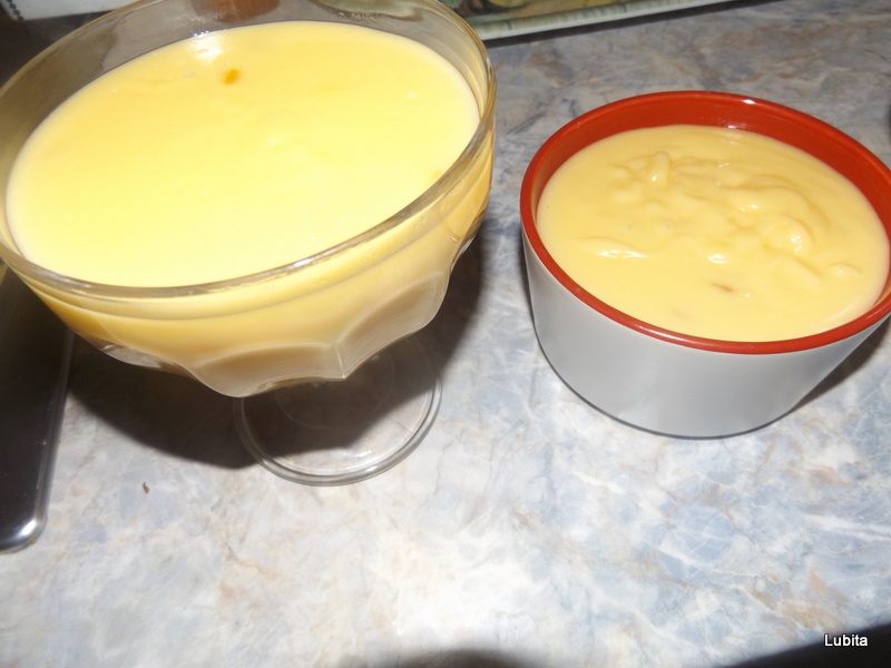 Crema catalana cu lapte batut