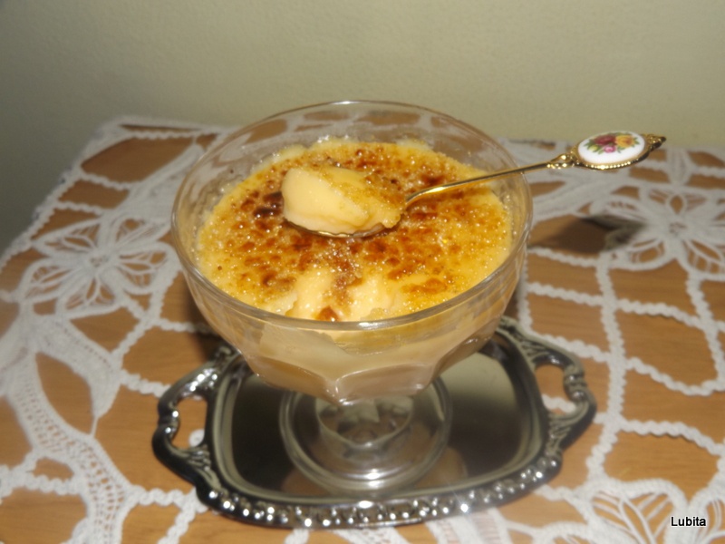 Crema catalana cu lapte batut