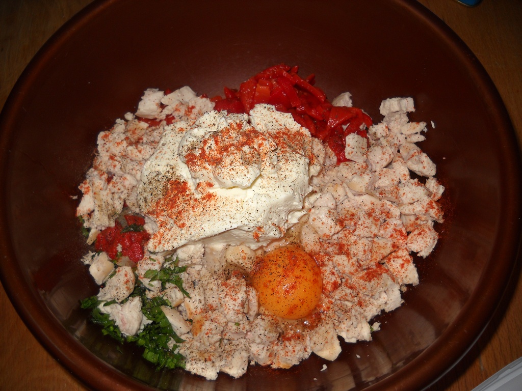 Placinta cu piept de pui