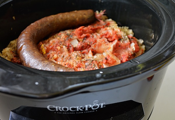 Varza acra calita la Crock Pot