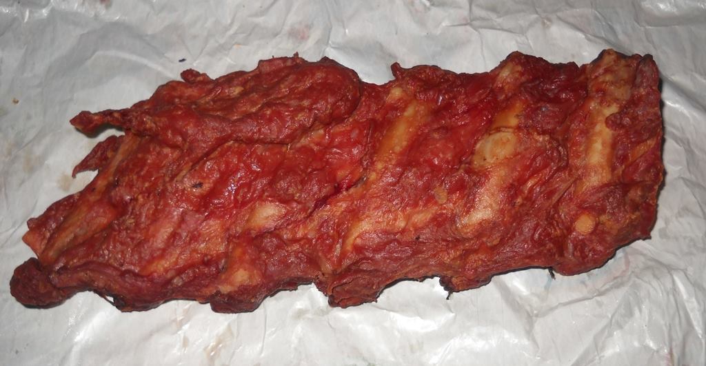 Ciorba de fasole boabe cu coaste afumate