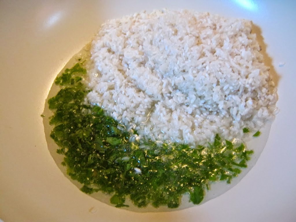 Piept de curcan umplut cu orez curcubeu