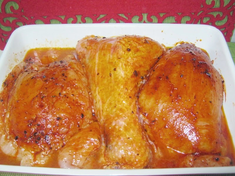 Piept de curcan umplut cu orez curcubeu