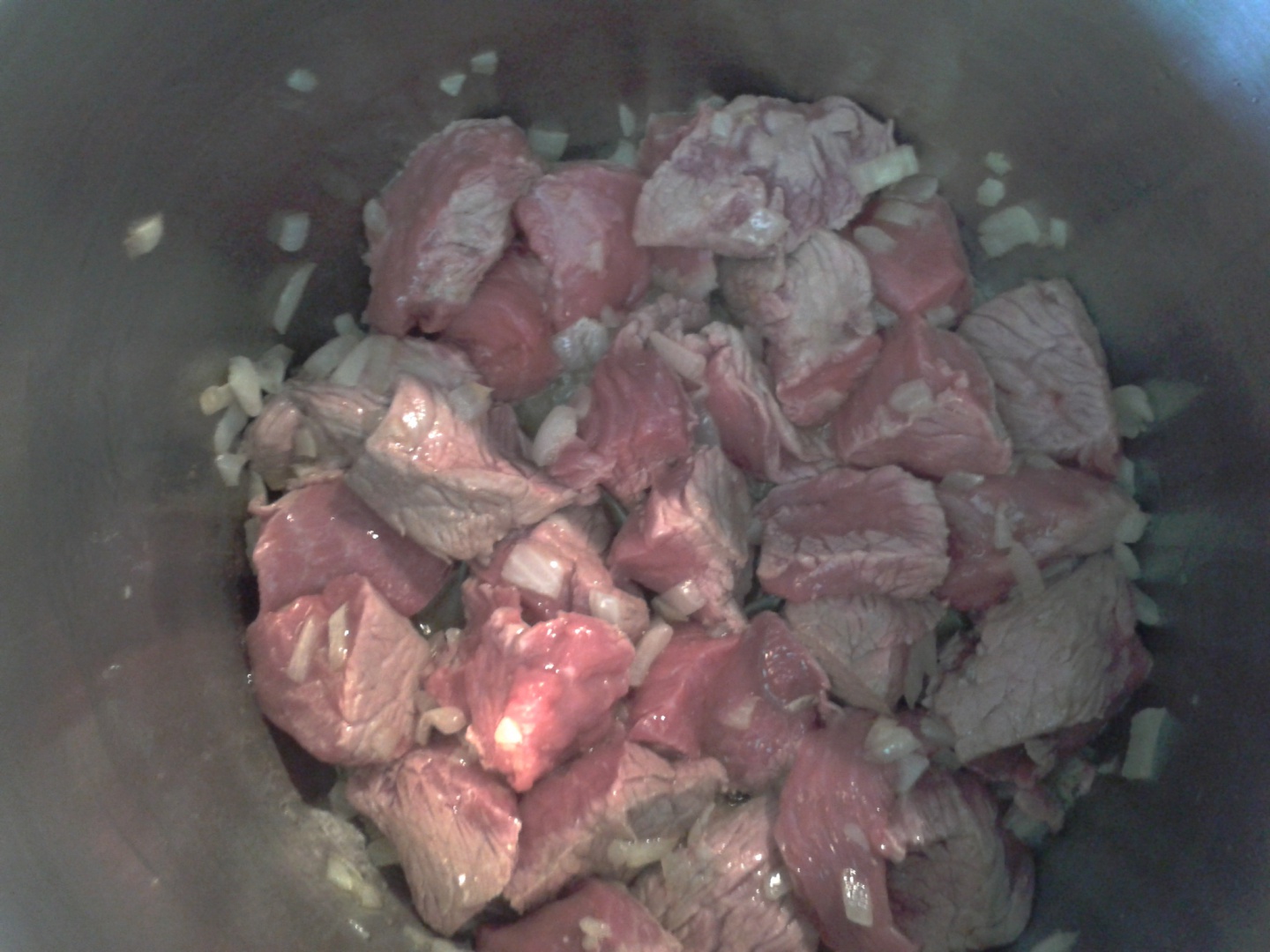 BAME CU CARNE DE VITA SI GARNITURA DE OREZ