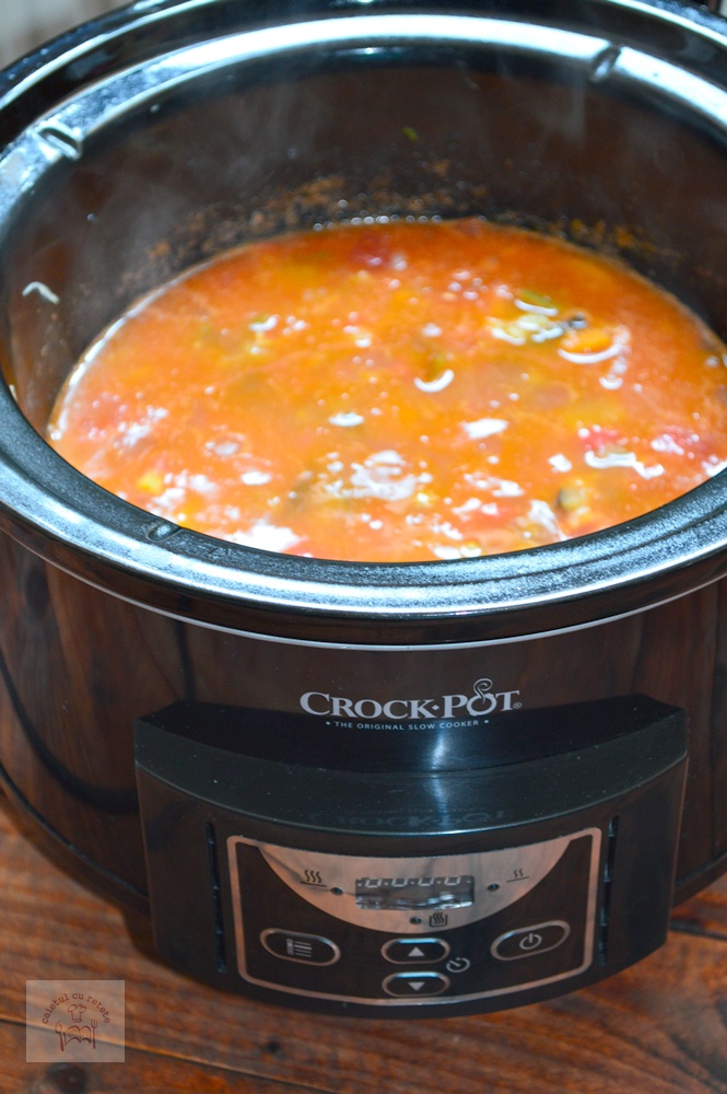 Ghiveci de legume la slow cooker Crock Pot