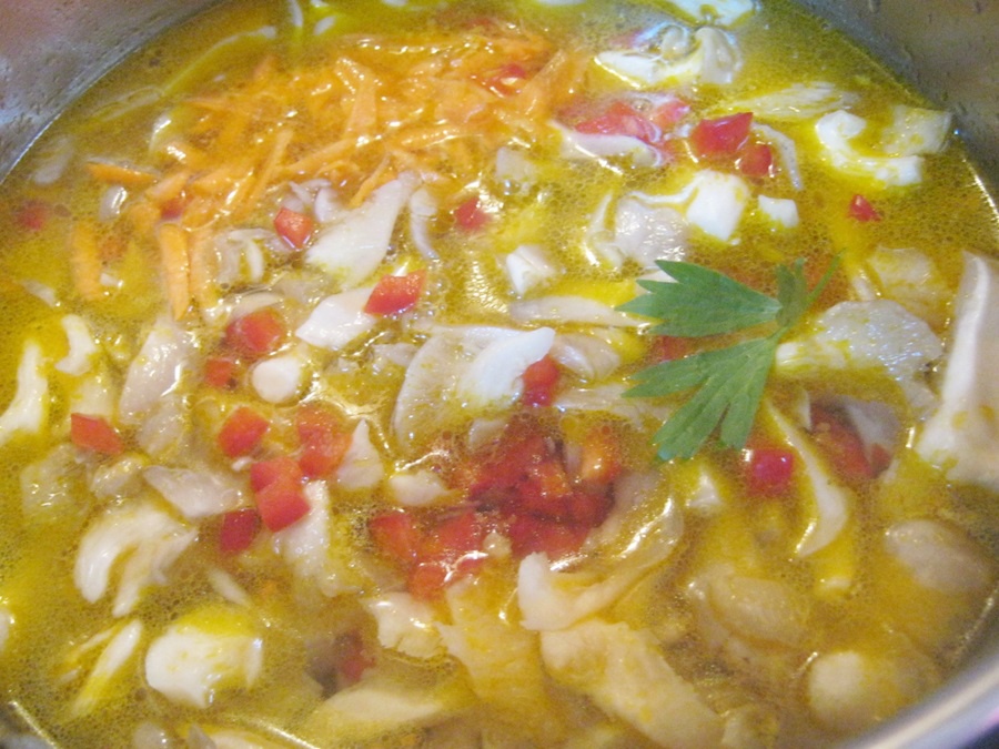 Ciorba radauteana de ciuperci