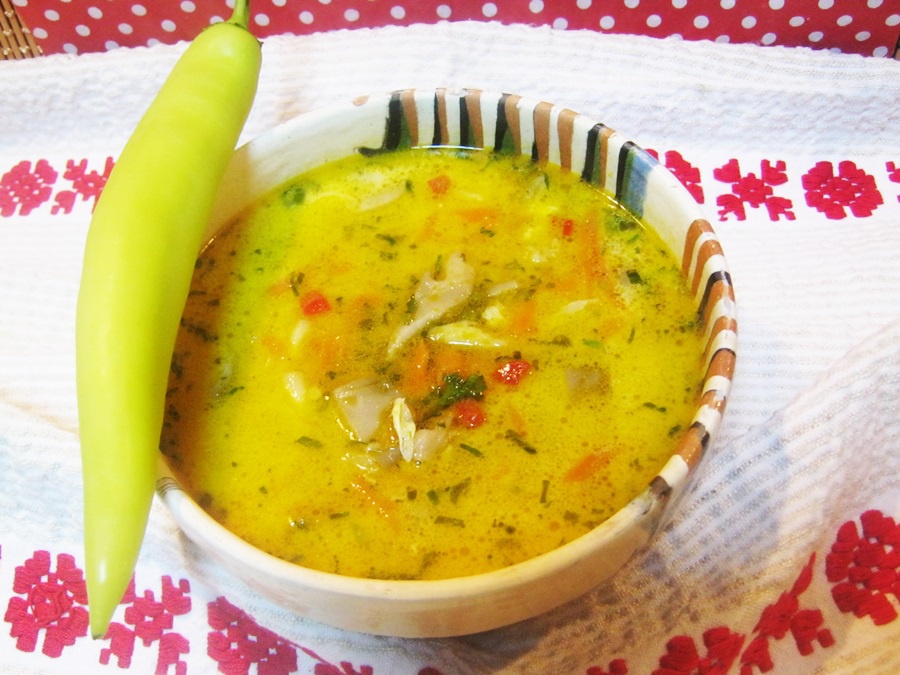 Ciorba radauteana de ciuperci