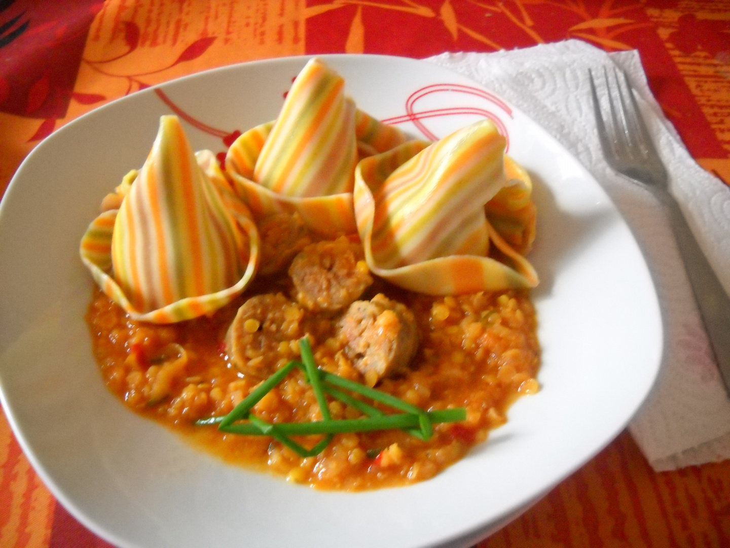 Sombreri cu linte si carnati