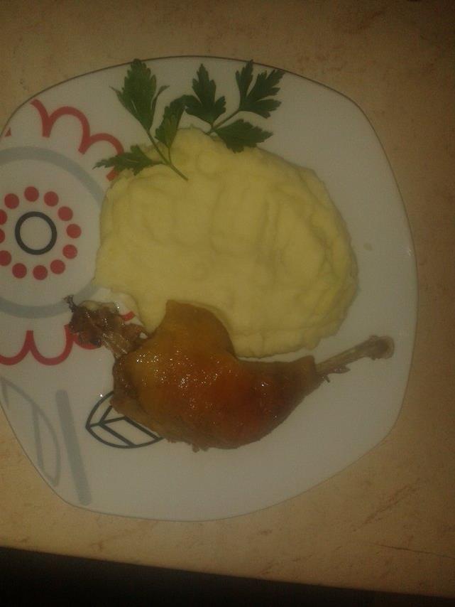 Piure de cartofi cu carne de gaina