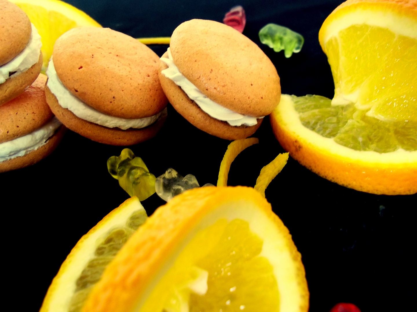 Whoopie pies cu portocale