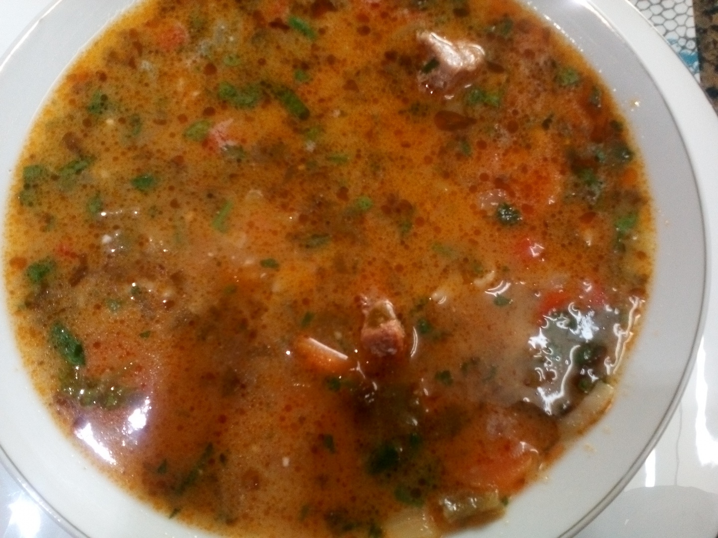 Ciorba de vacuta cu legume si smantana