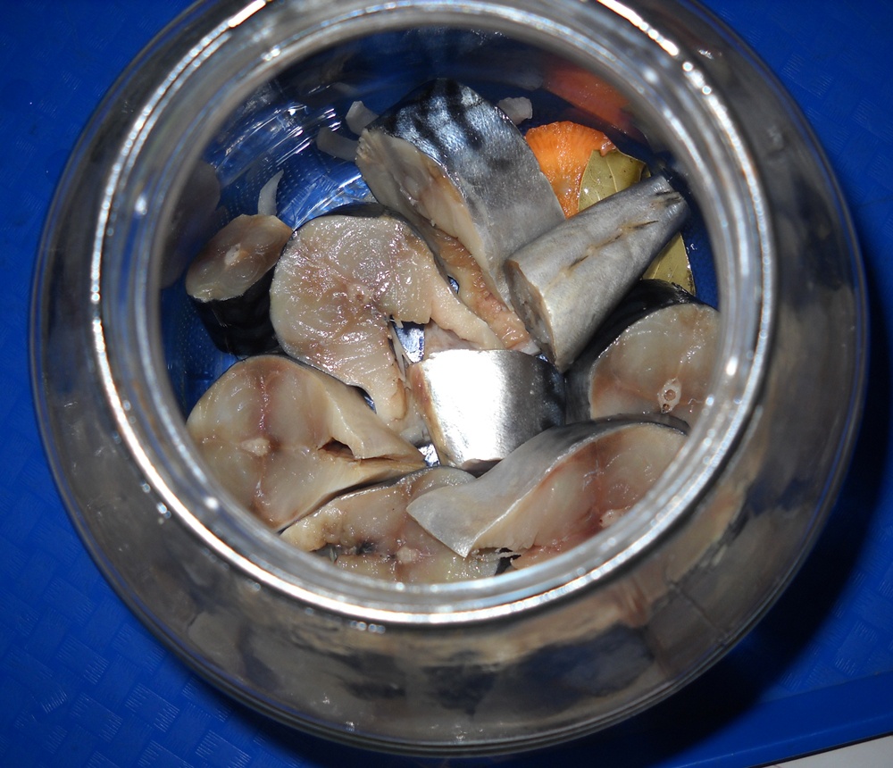 Macrou marinat la rece. Cea mai buna conserva de peste pe care o poti face acasa