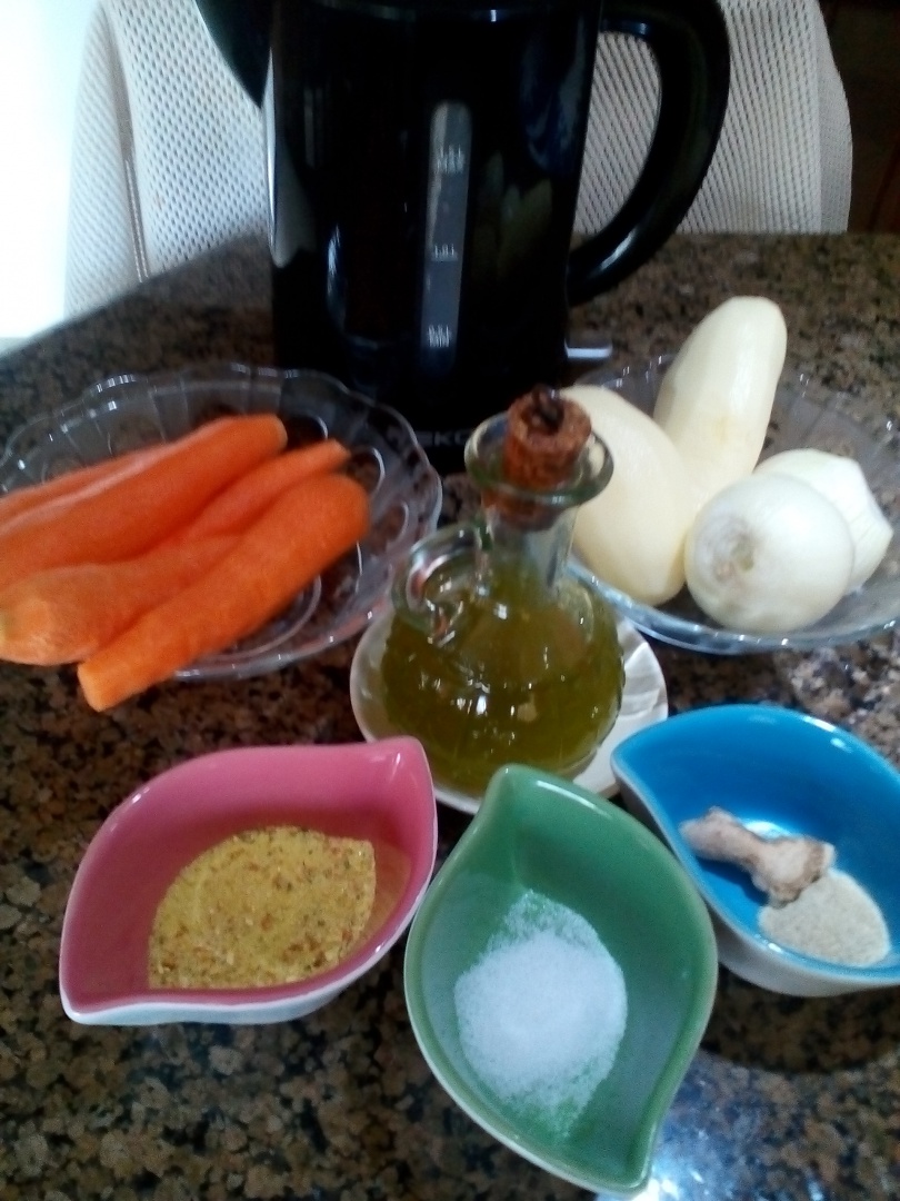 Supa crema de morcovi