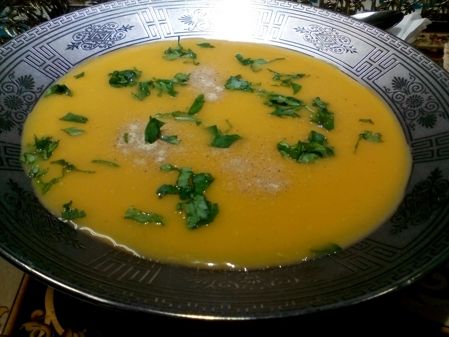 Supa crema de morcovi