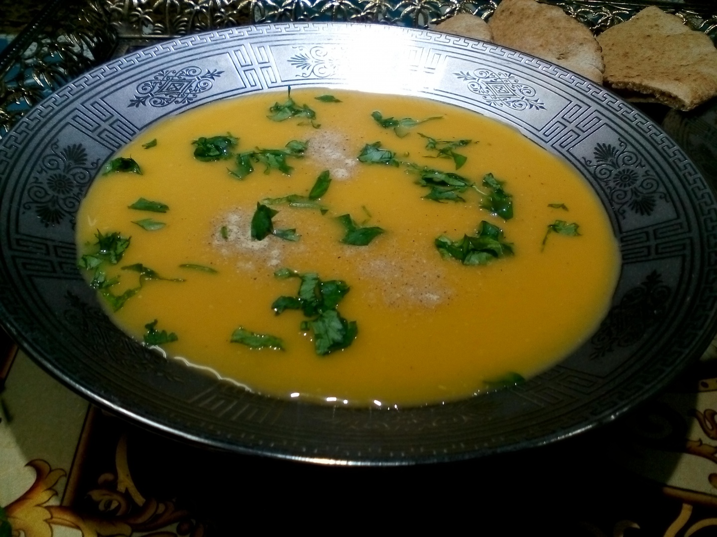 Supa crema de morcovi