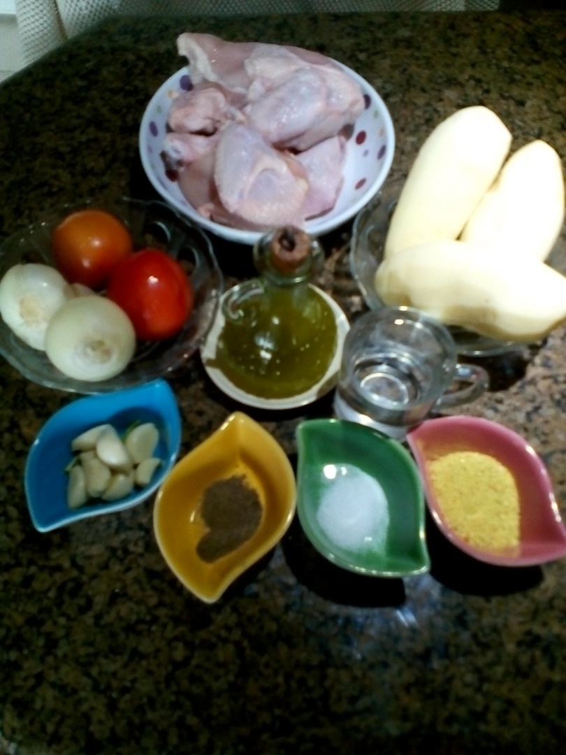 Pui cu legume in punga magica