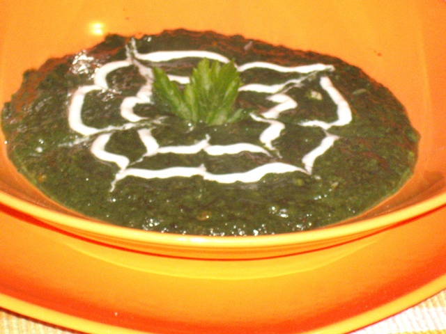 Supa crema de urzici