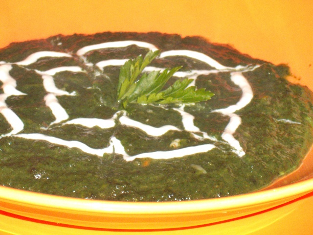 Supa crema de urzici