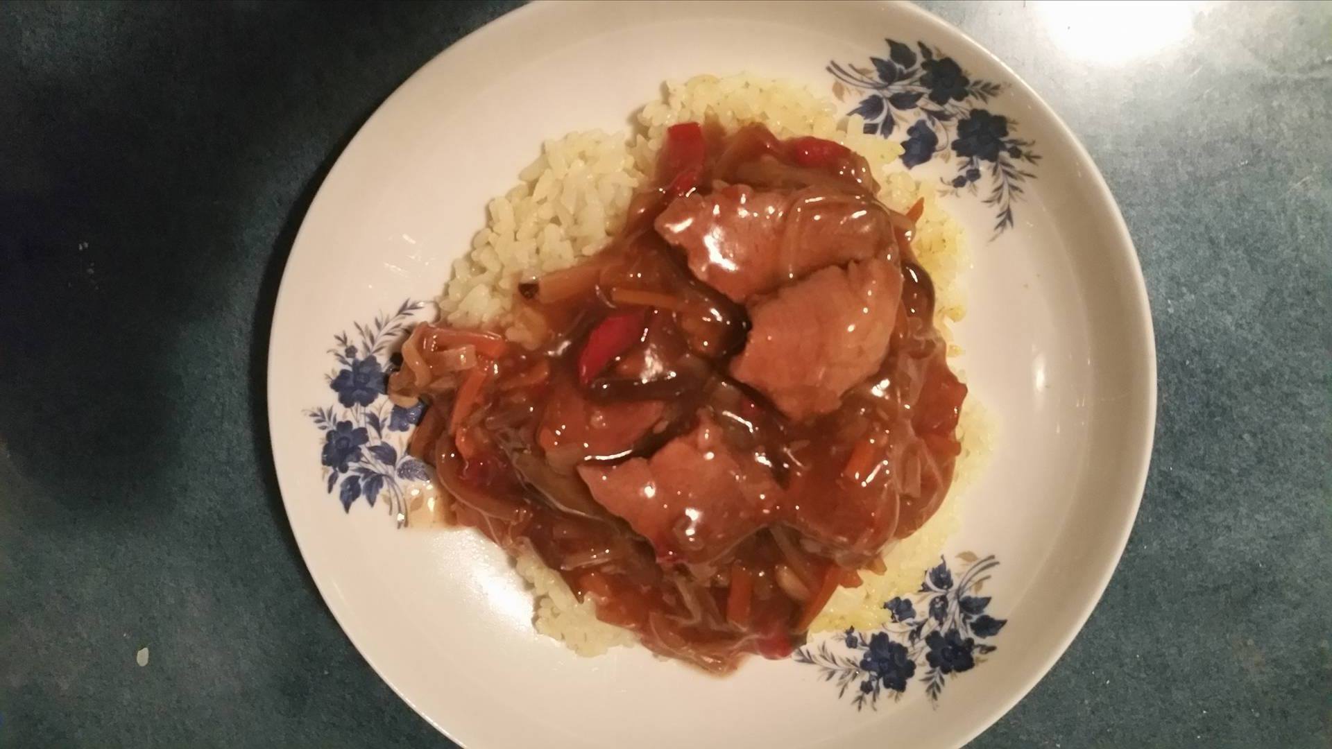 Vita chinezeasca cu legume la Slow Cooker