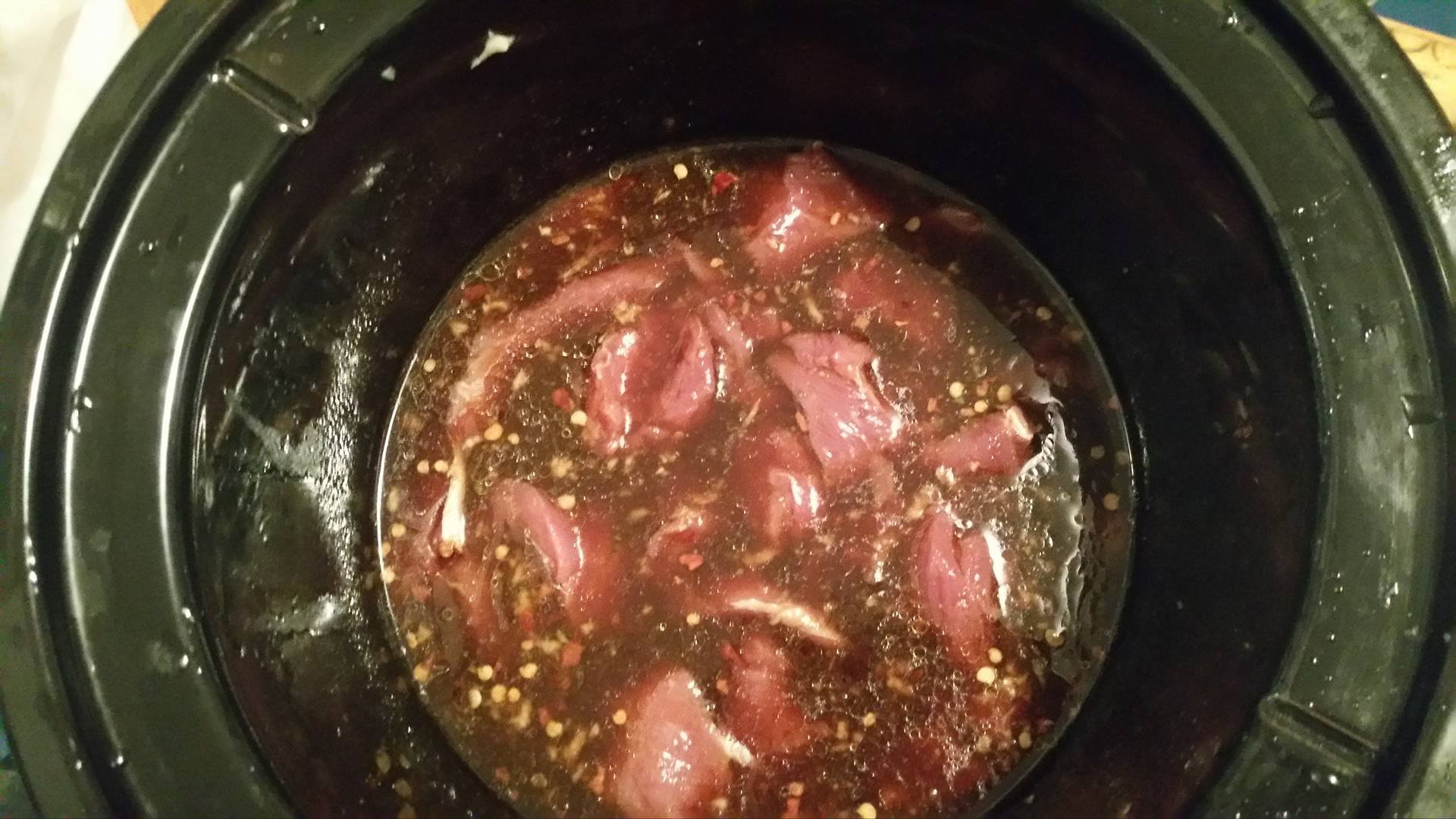 Vita chinezeasca cu legume la Slow Cooker