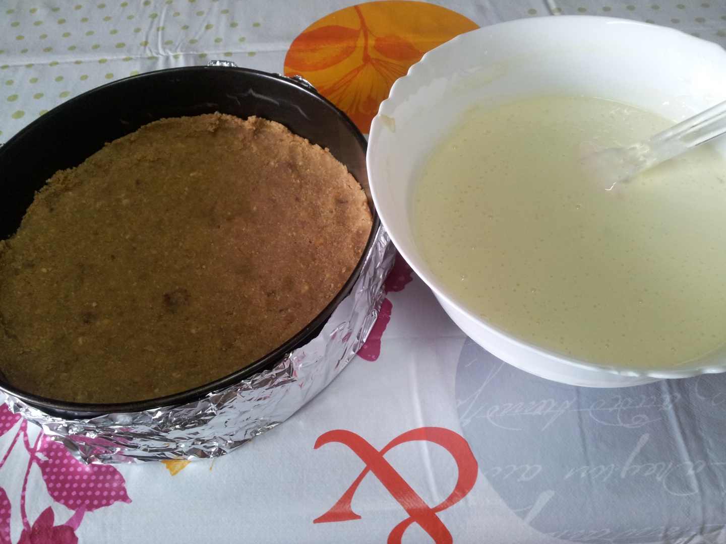 Cheescake cu jeleu de kiwi