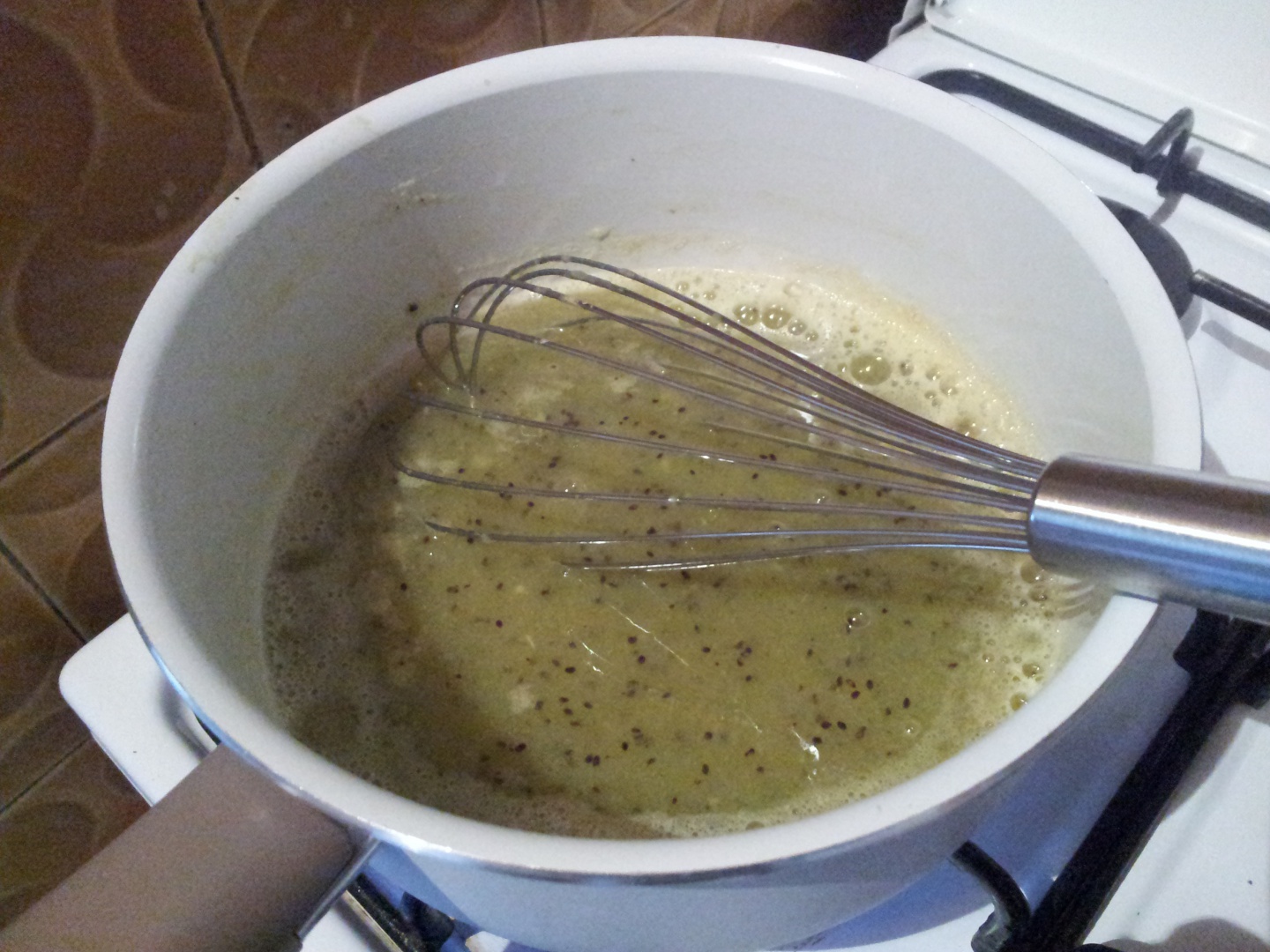 Cheescake cu jeleu de kiwi