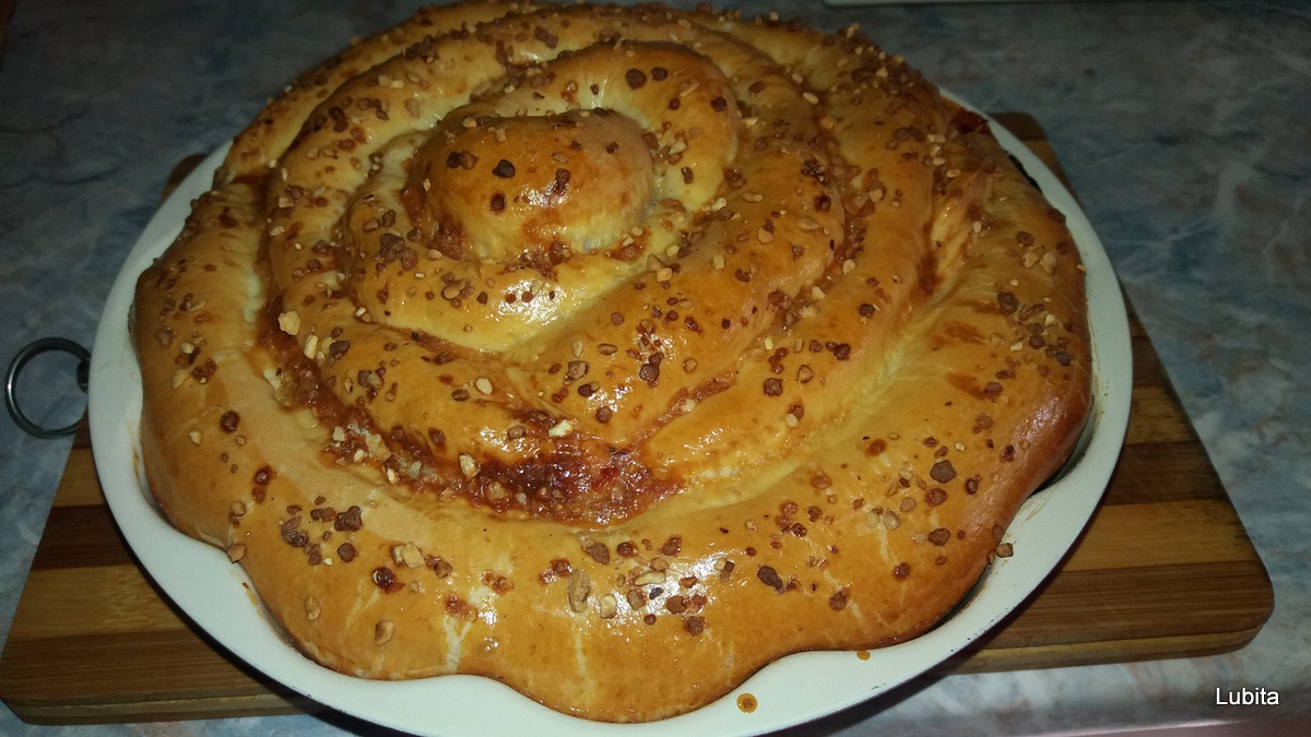 Placinta rustica cu struguri