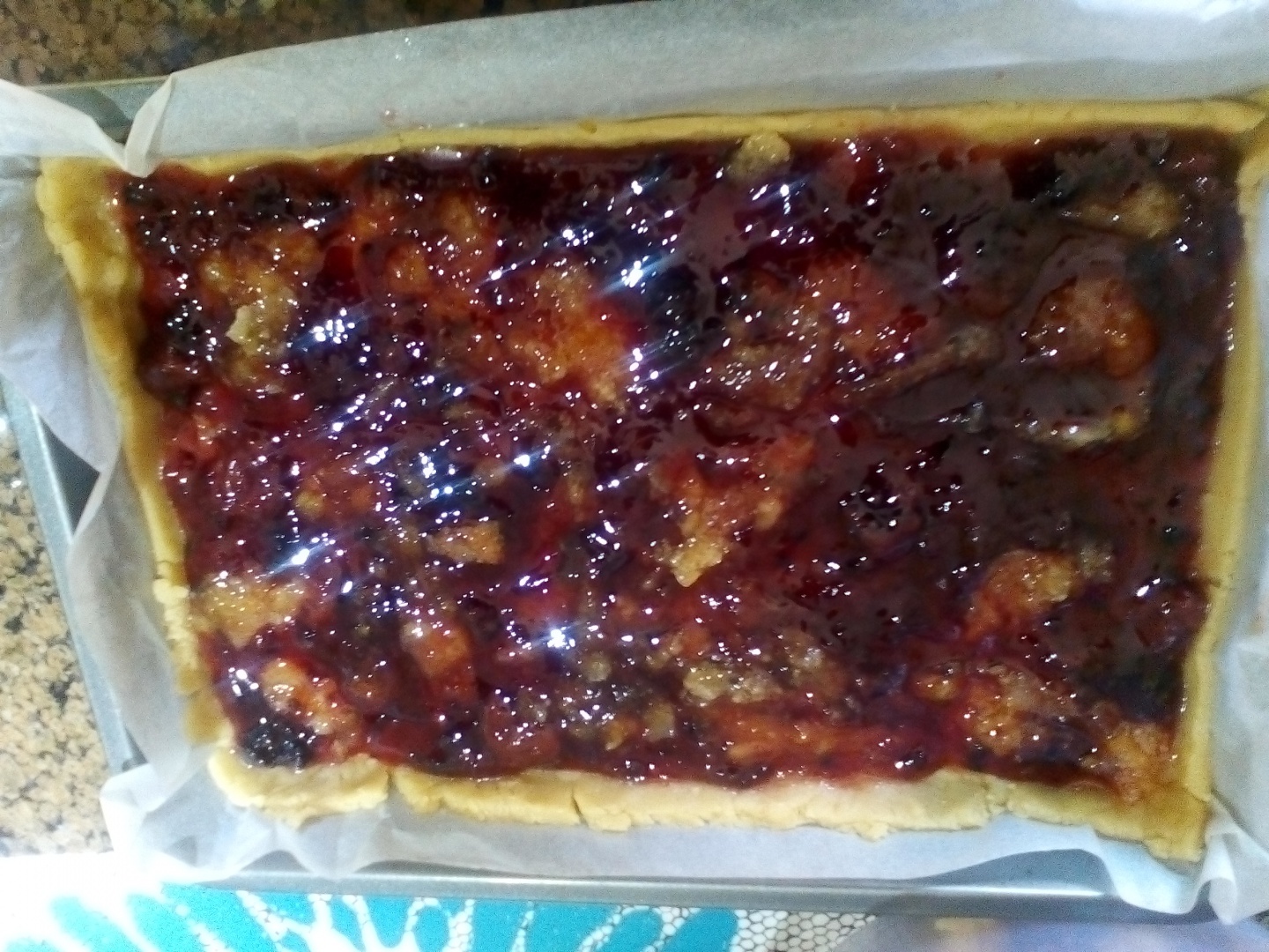 Prajitura cu gem de prune si nuca