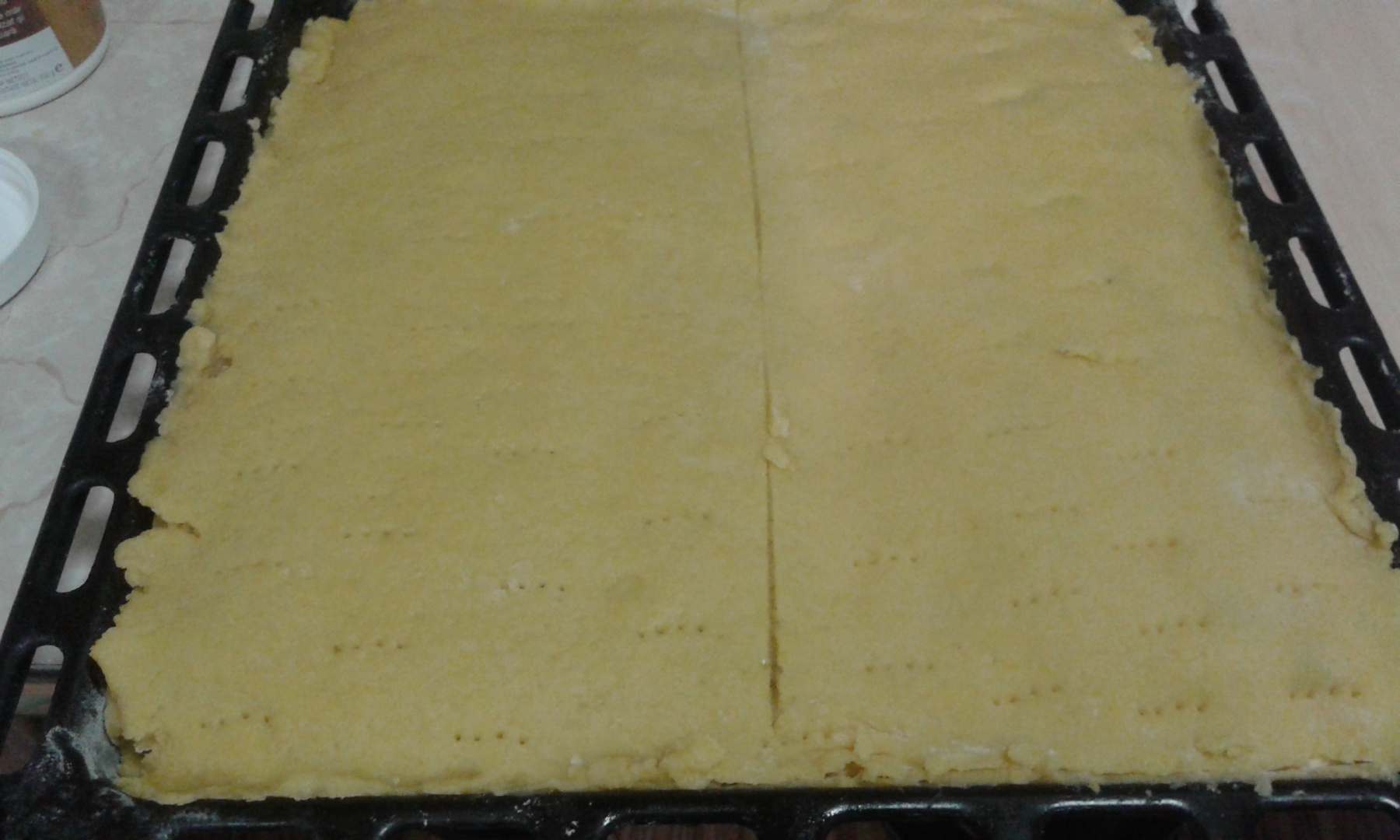 Prajitura cu doua umpluturi(mere si branza)