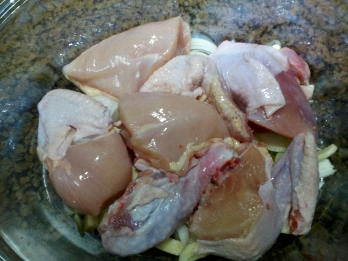 Piept de pui cu legume la gratar (in tava grill pe aragaz)