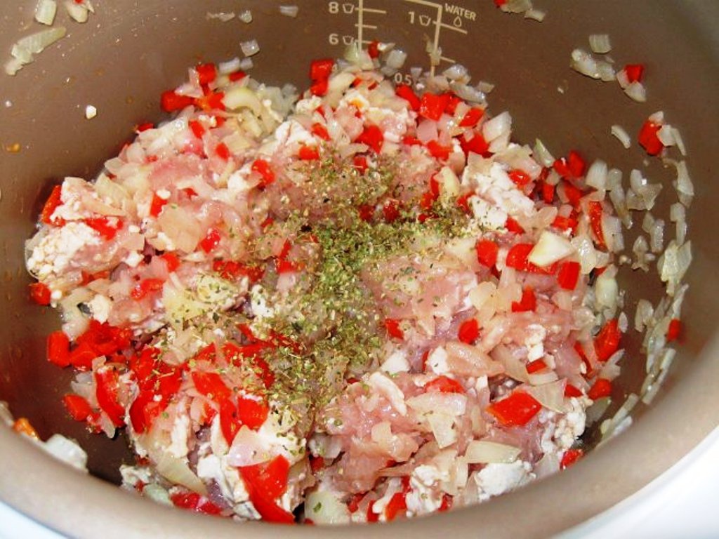 Musaca cu vinete coapte si piept de pui