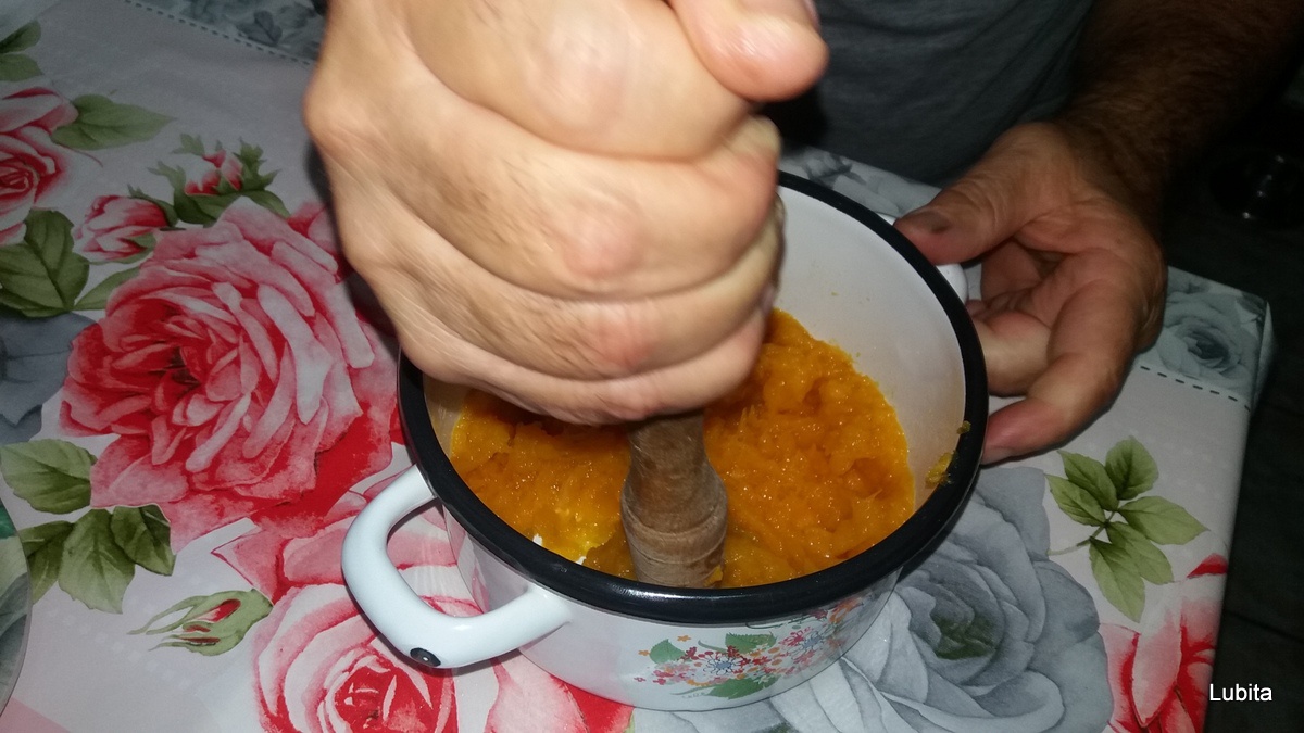 Dovleac copt cu lapte