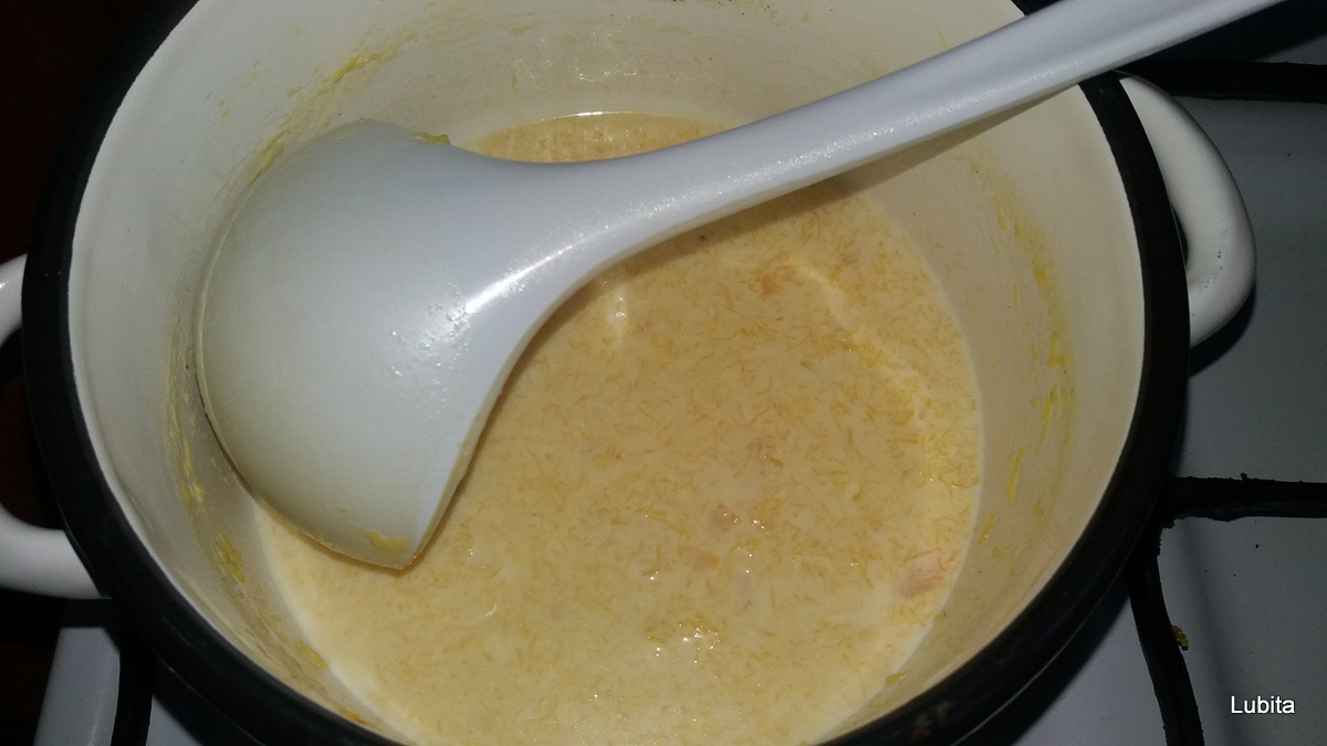 Dovleac copt cu lapte