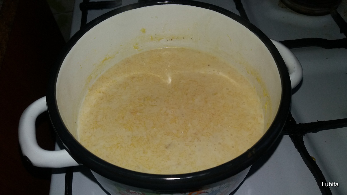 Dovleac copt cu lapte